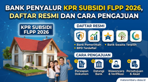 Bank Penyalur KPR Subsidi FLPP 2026, Daftar Resmi dan Cara Pengajuan