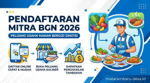 Cara Daftar Pendaftaran Mitra BGN 2026, Peluang Usaha Makan Bergizi Gratis!
