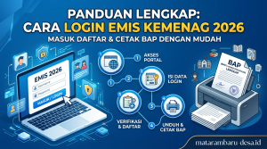Cara Login EMIS Kemenag 2026, Masuk Daftar dan Cetak BAP Lengkap