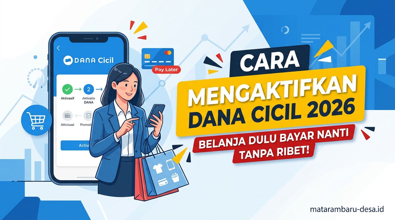 Cara Mengaktifkan DANA Cicil 2026, Belanja Dulu Bayar Nanti Tanpa Ribet!