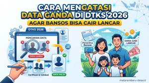 Cara Mengatasi Data Ganda di DTKS 2026 Agar Bansos Bisa Cair Lancar