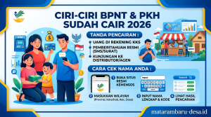Ciri-Ciri BPNT dan PKH Sudah Cair 2026, Cara Cek Nama di Situs Resmi Kemensos