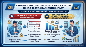 Strategi Hitung Pinjaman Usaha 2026, Hindari Jebakan Bunga Flat yang Merugikan