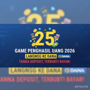 Thumbnail: 25 Game Penghasil Uang 2026 Langsung ke DANA Tanpa Deposit, Terbukti Bayar!