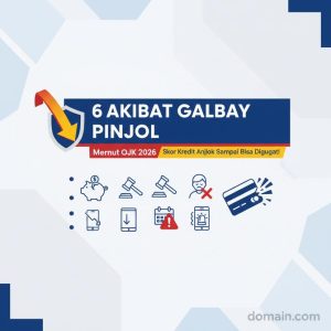 Thumbnail: 6 Akibat Galbay Pinjol Menurut OJK 2026, Skor Kredit Anjlok Sampai Bisa Digugat!