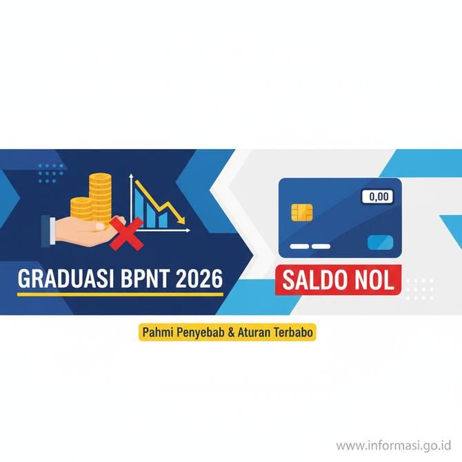 Thumbnail: Apa Itu Graduasi BPNT 2026? Pahami Penyebab Saldo Nol dan Aturan Terbaru