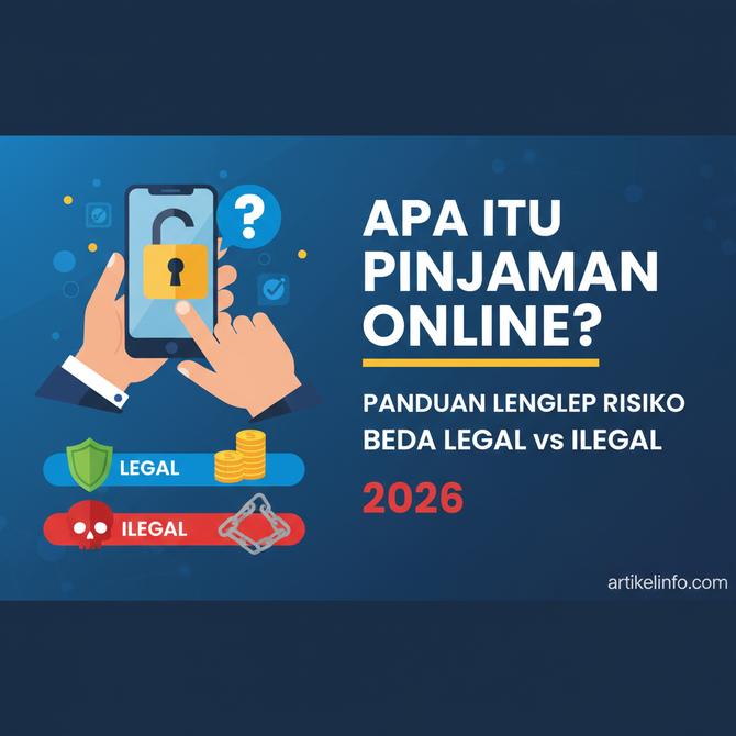 Thumbnail: Apa Itu Pinjaman Online? Panduan Lengkap Risiko dan Beda Legal vs Ilegal 2026