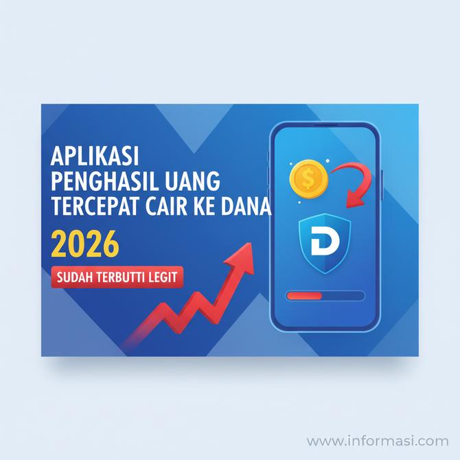 Thumbnail: Aplikasi Penghasil Uang Tercepat Cair ke DANA di 2026, Sudah Terbukti Legit