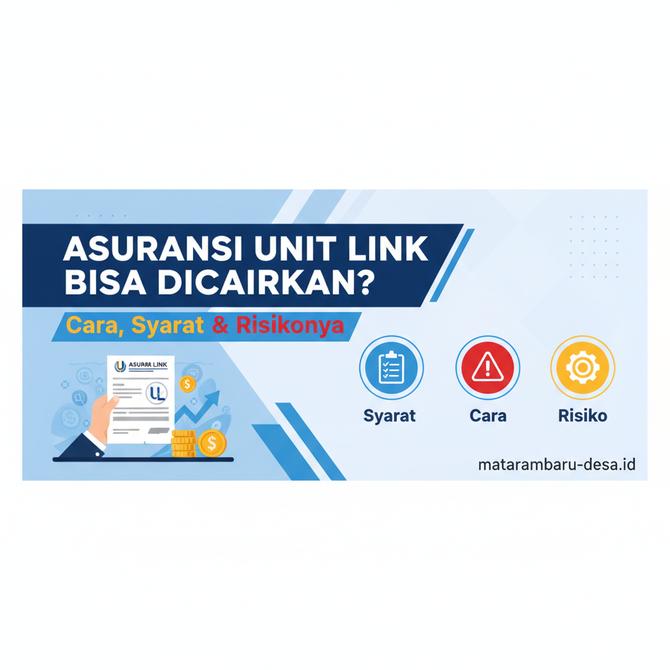 Thumbnail: Asuransi Unit Link Bisa Dicairkan? Ini Cara, Syarat, dan Risikonya Lengkap