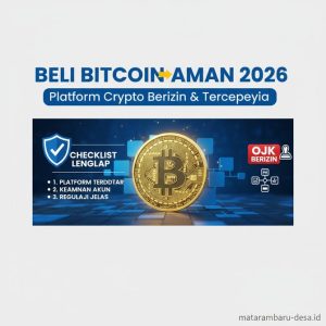 Thumbnail: Beli Bitcoin Aman di 2026 - Checklist Lengkap dan Platform Crypto Berizin OJK