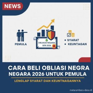 Thumbnail: Cara Beli Obligasi Negara 2026 untuk Pemula, Lengkap Syarat dan Keuntungannya