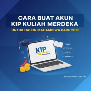 Thumbnail: Cara Buat Akun KIP Kuliah Merdeka untuk Calon Mahasiswa Baru 2026