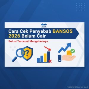 Thumbnail: Cara Cek Penyebab Bansos 2026 Belum Cair dan Solusi Tercepat Mengatasinya