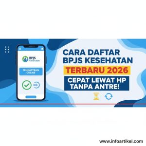 Thumbnail: Cara Daftar BPJS Kesehatan Terbaru 2026 Cepat Lewat HP Tanpa Antre!
