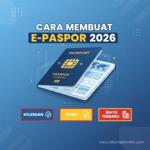 Thumbnail: Cara Membuat Paspor Elektronik E-Paspor 2026, Kelebihan Syarat dan Biaya Terbaru