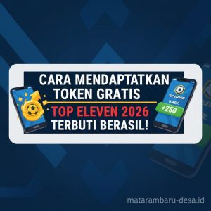 Thumbnail: Cara Mendapatkan Token Gratis di Top Eleven 2026, Terbukti Berhasil!