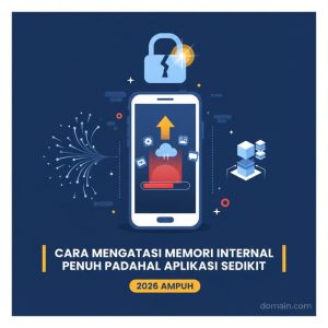 Thumbnail: Cara Mengatasi Memori Internal Penuh Padahal Aplikasi Sedikit 2026 Ampuh