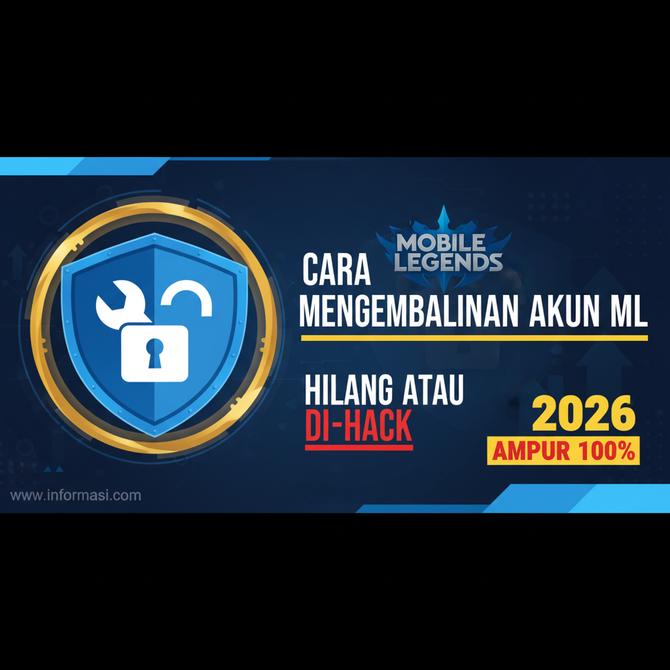 Thumbnail: Cara Mengembalikan Akun ML yang Hilang atau Di Hack 2026, Ampuh 100 Persen!