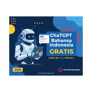Thumbnail: Cara Menggunakan ChatGPT Bahasa Indonesia Gratis di 2026, Lengkap untuk Pemula