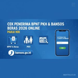 Thumbnail: Cek Penerima BPNT PKH dan Bansos Beras 2026 Secara Online Pakai NIK