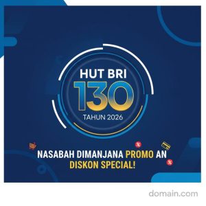 Thumbnail: HUT BRI ke 130 Tahun 2026, Nasabah Dimanjakan Promo dan Diskon Spesial!