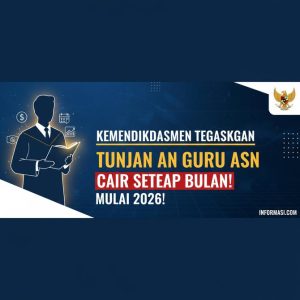 Thumbnail: Kemendikdasmen Tegaskan Tunjangan Guru ASN Akan Cair Setiap Bulan Mulai 2026!