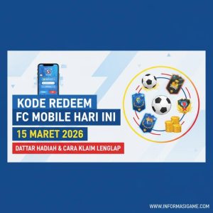 Thumbnail: Kode Redeem FC Mobile Hari Ini 15 Maret 2026, Daftar Hadiah dan Cara Klaim Lengkap