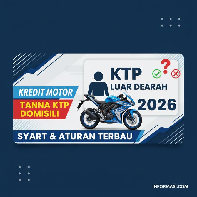 Thumbnail: Kredit Motor dengan KTP Luar Daerah 2026, Ini Aturan Syarat dan Penjelasannya