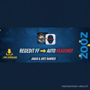 Thumbnail: Link Download Regedit FF Auto Headshot Aman Anti Banned Terbaru 2026