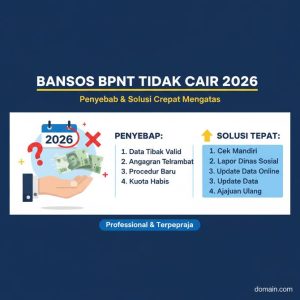 Thumbnail: Penyebab Bansos BPNT Tidak Cair di 2026 dan Solusi Cepat Mengatasinya
