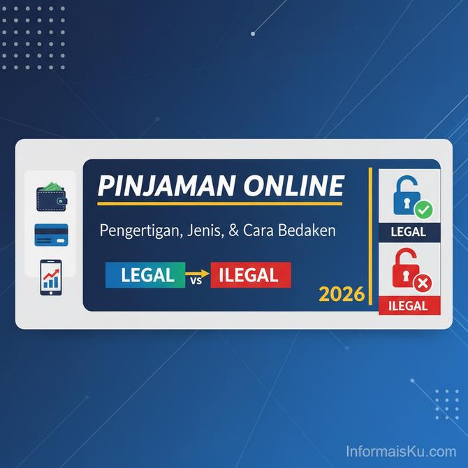 Thumbnail: Pinjaman Online - Pengertian, Jenis, dan Cara Bedakan yang Legal vs Ilegal 2026