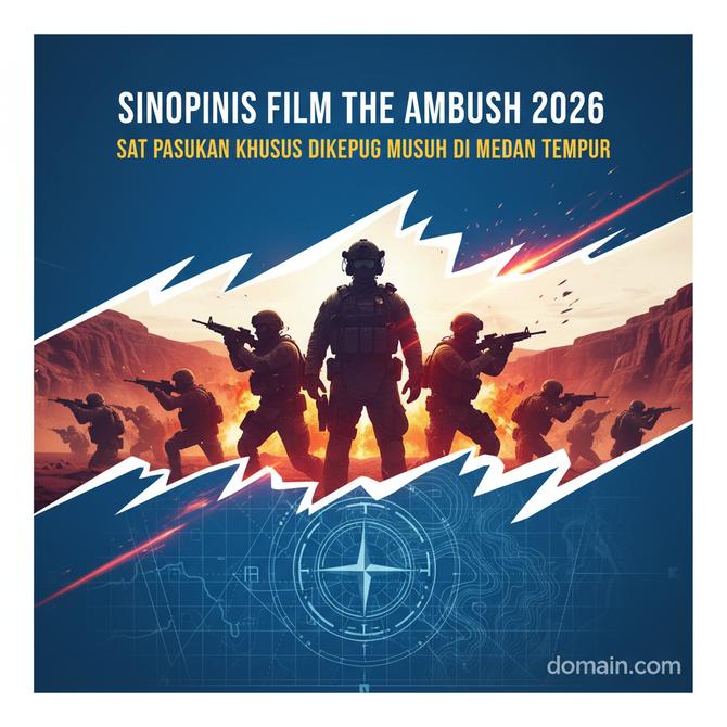 Thumbnail: Sinopsis Film The Ambush 2026, Saat Pasukan Khusus Dikepung Musuh di Medan Tempur