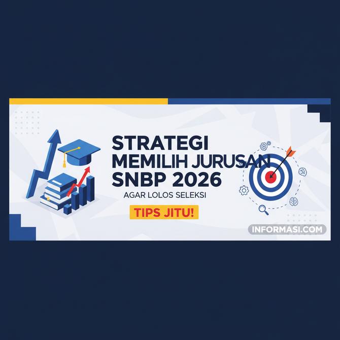 Thumbnail: Strategi Memilih Jurusan SNBP 2026 Agar Lolos Seleksi, Tips Jitu!