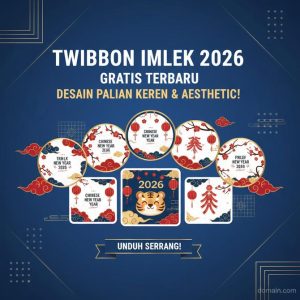 Thumbnail: Twibbon Imlek 2026 Gratis Terbaru, Desain Paling Keren dan Aesthetic!