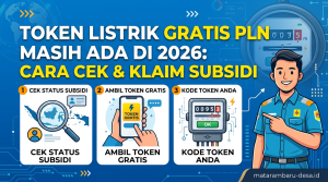 Token Listrik Gratis PLN Masih Ada di 2026, Cara Cek dan Klaim Subsidi