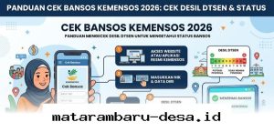 Cara Mudah Mengetahui Status Desil Bansos 2026 Lewat HP dan Situs Resmi!
