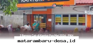 Segera Cek Kantor Pos, Tiga Jenis Bansos Mei 2026 Siap Dicairkan Tunai!